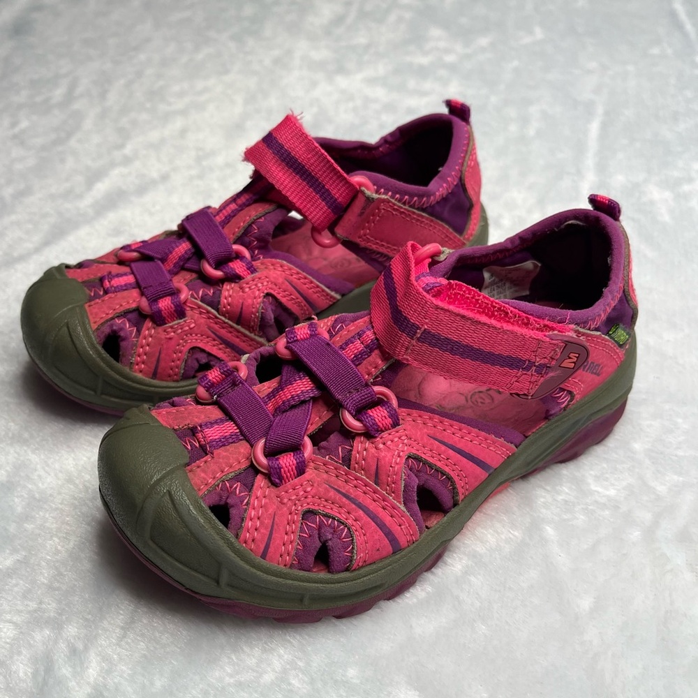 Merrell Girls Hydro Hiker Pink Sport Sandals Size 10M